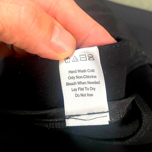 Ponte Slim Pant with Faux Leather Front - Picture 10 of 13